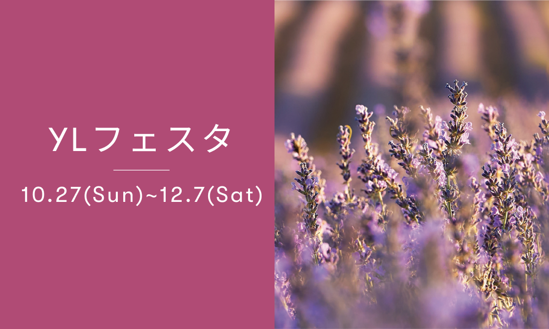 YLフェスタ 10・11・12月のご案内 ｜ 全国各地でアロマ体験型イベント・YLフェスタを開催！