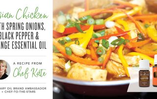 Asian Chicken Black pepper oil recipe by chef kate