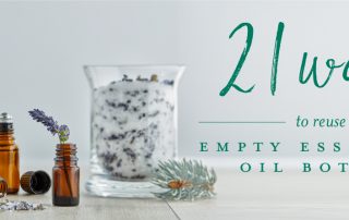 21 ways to reuse empty essential oil bottles