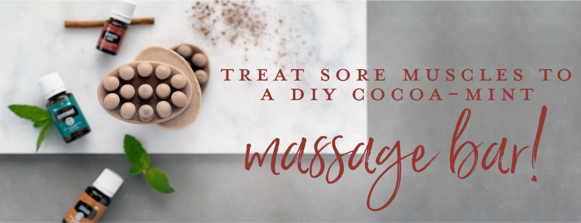 Sore Muscle Massage Lotion Bar {Lush Wiccy Magic Muscles copycat recipe} -  One Essential Community