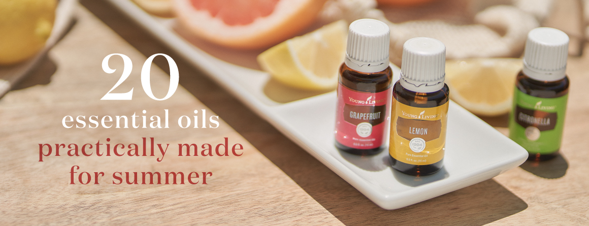 20 essential oils practically made for summer - young living essential oils