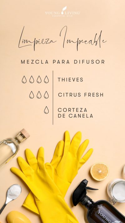 Aromas relucientemente limpios: 7 mezclas para difusor para simular una  casa limpia | El Blog de Young Living