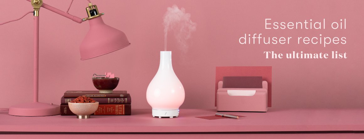 Essential oil diffuser recipes—for every mood